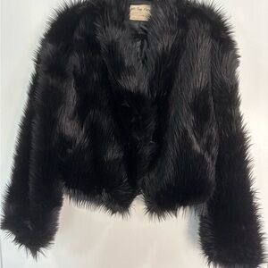 We The Free Black Teddy Jacket